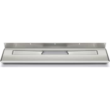 Unidrain 1200 mm rendeafløbsarmatur, bagvæg