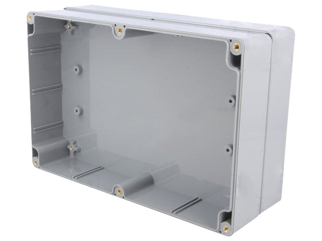 G353 plastkabinet - Mørkegrå, IP65 (146x222x75mm)