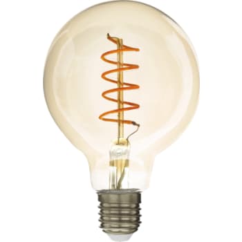 LED lyskilde Ø125 E27 4W 280 lumem 2200K, 3-step dæmp, amber