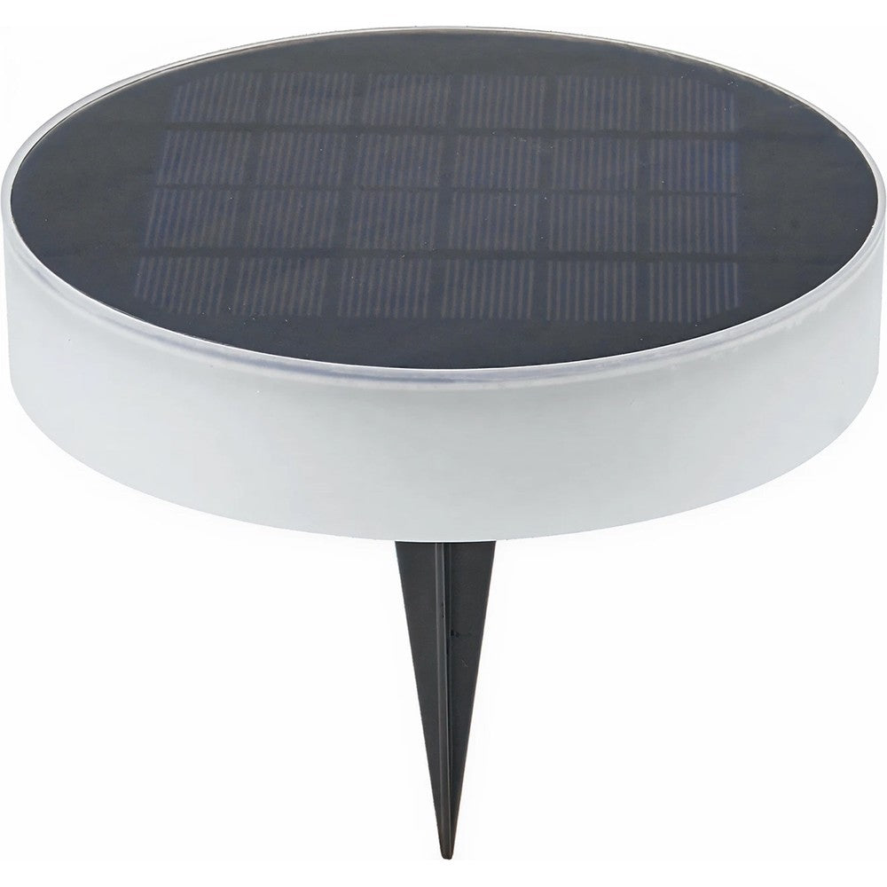 Solcelle sensor bedlys - Skumringssensor, spyd/væg montering IP65, 1.5W, energibesparende udendørs belysning