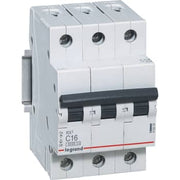 RX3 MCB automatsikring C16 3pol 3M 6000A