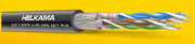 Datakabel Helkama CAT7 PUR S/FTP 4x2xAWG 26/7 UV-bestandig sort Afm