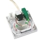 3M Fiber indendørs PTO 86x86 vægbox Op til 4 stk SC samleled samt et stk kobber RJ45 stik