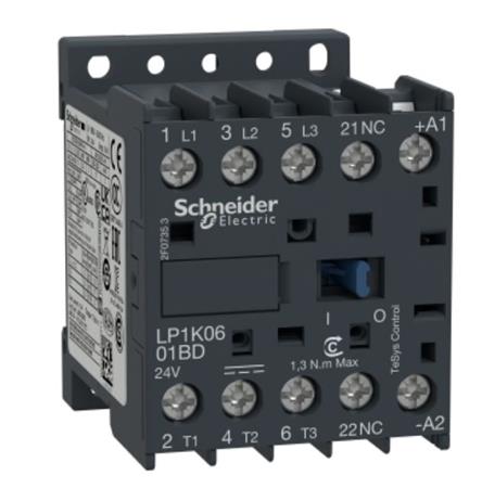 KONTAKTOR 6A 3SL+1BR LP1K0601BD