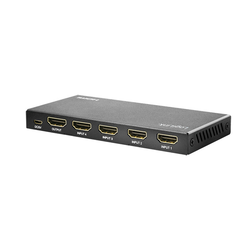 HDMI switch, automatisk - 4 ind > 1 ud, HDTV, fjernbetj., 4K