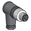 Stik M12 4P vinkel han