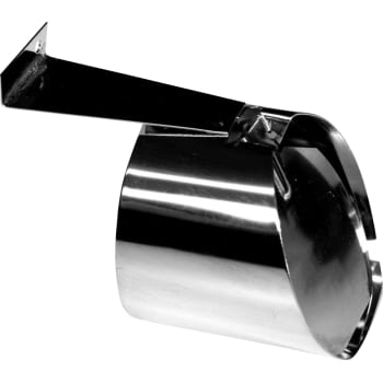 HF 110 mm rustfri rottespærre til PVC-rør, afløb