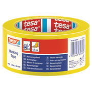Advarselstape 60760, 150 MY, 50 mm x 33 m, gul