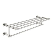 GROHE ESSENTIALS CUBE håndklædehylde 600x210mm m/håndkl.stang me