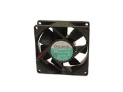 DC blæser - 80x80x25mm 12Vdc / 1,7W m. glideleje, 2 ledn.