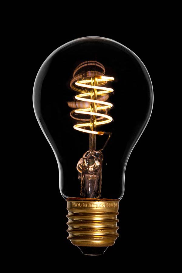 DANLAMP LED Std. De Luxe Spiral 4W 922 250lm E27