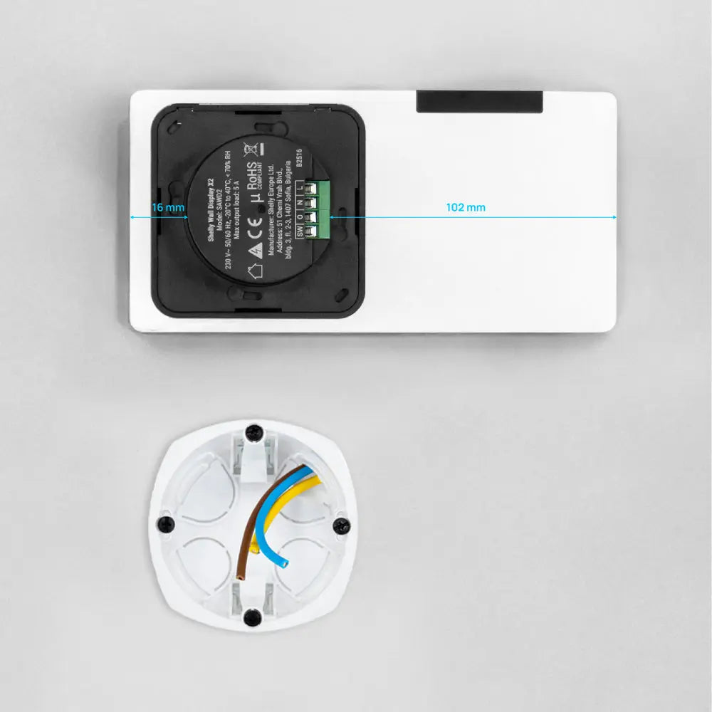 Shelly Wall Display X2 Black