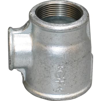 1" x 1/2" x 1/2" Galvaniseret tee