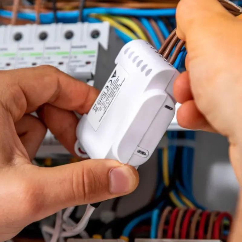 Shelly 3EM - WiFi 3-faset energimåler, 120A, 230V indgang