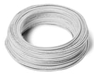 Installationsledning H07Z1-U Hf 1X2,5 Hvid R-100