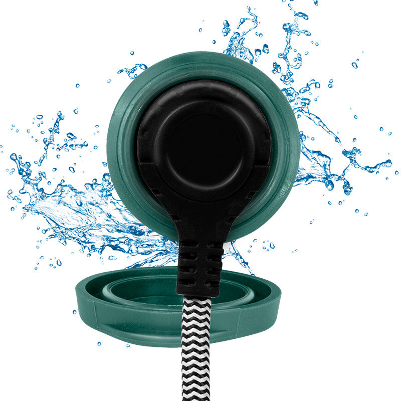 Wi-Fi stikkontakt, Tuya - 1 x CEE7/3, 16A/3680W (IP44)