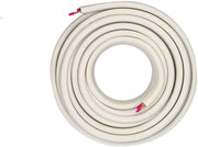 DOBBELT KOBBERRØR 1/4"-1/2" 20M M. KAPPE
