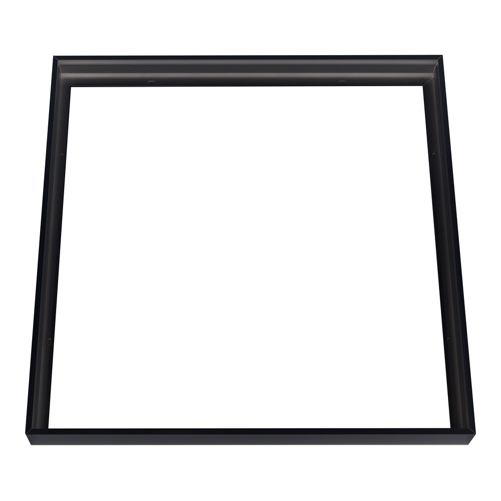 Sort hurtig skrueløs samlesæt til 60x60 LED panel