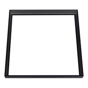 Sort hurtig skrueløs samlesæt til 60x60 LED panel