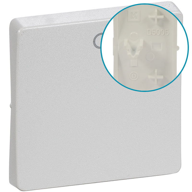 Fuga Tangent afbryder 2 - pol 440V lysegrå (gammel type)