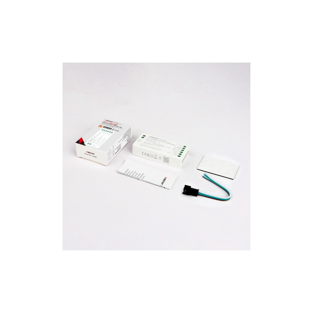 5i1 løbelys Bluetooth+DMX strip controller - RF, 12V/24V, RGB+CCT