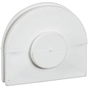 Tylle vendbar for underlag hvid