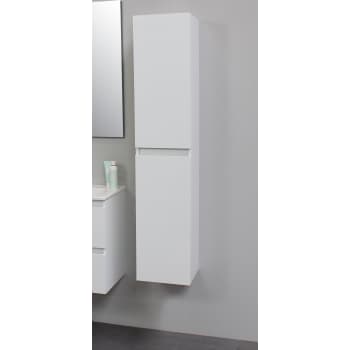 Sanibell Online højskab 145x30x30 hvid højglans leveres usamlet
