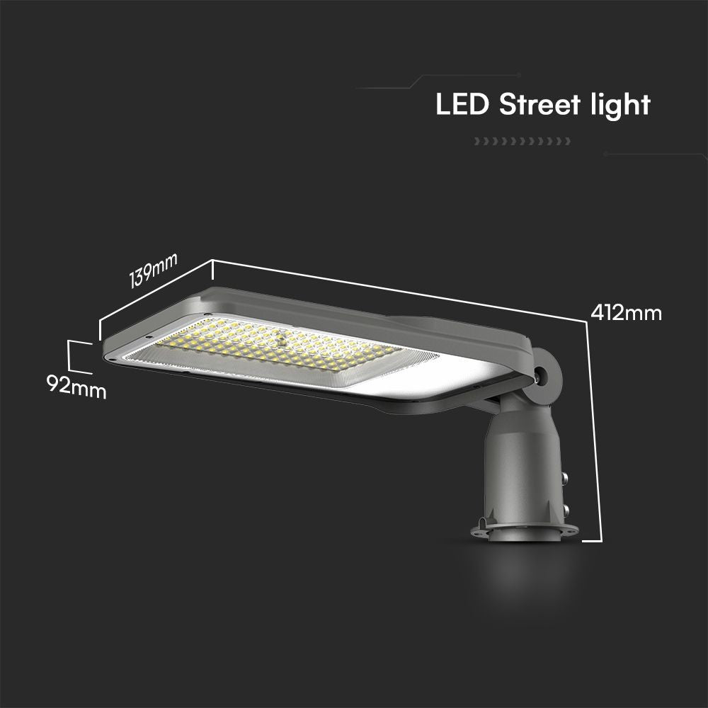 V-TAC LED gadebelysning 50W med Samsung chip, 4000K, 4700lm, RA80, IP65 - 5 års producentgaranti