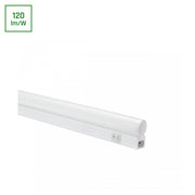 Skabskontakt T5 10W 900mm Varm Hvid 230V IP20 Hvid Til/Fra Effekt 10W Input 230V 1000lm RA80