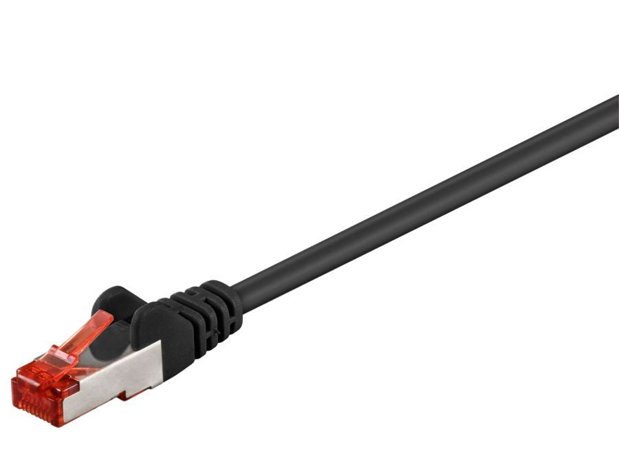 S/FTP netværkskabel - CAT6 PiMF, Sort (2m)