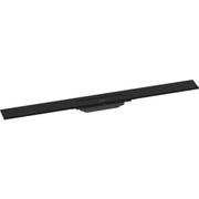 Hansgrohe RainDrain Flex afløbsrende 900mm kappesæt vægmont/kan afkortes, mat sort