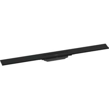 Hansgrohe RainDrain Flex afløbsrende 900mm kappesæt vægmont/kan afkortes, mat sort