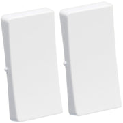 LK Fuga tangentsæt til dobbeltafbryder, ny model - hvid