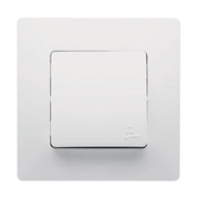 Niloe trykkontakt 6A IP44 HVID