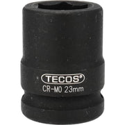 Tecos krafttop, 3/4", lang, 23 mm
