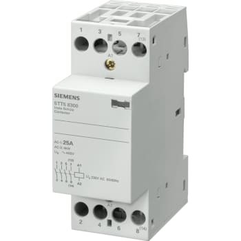 Kontaktor 4 slutte 25A 230V brumfri