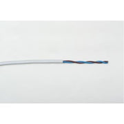 Ledning H05VV-F 2x0,75 hvid, R100