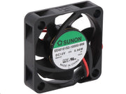 DC blæser - 40x40x10mm 12Vdc / 0,43W Glideleje, 2 ledn.