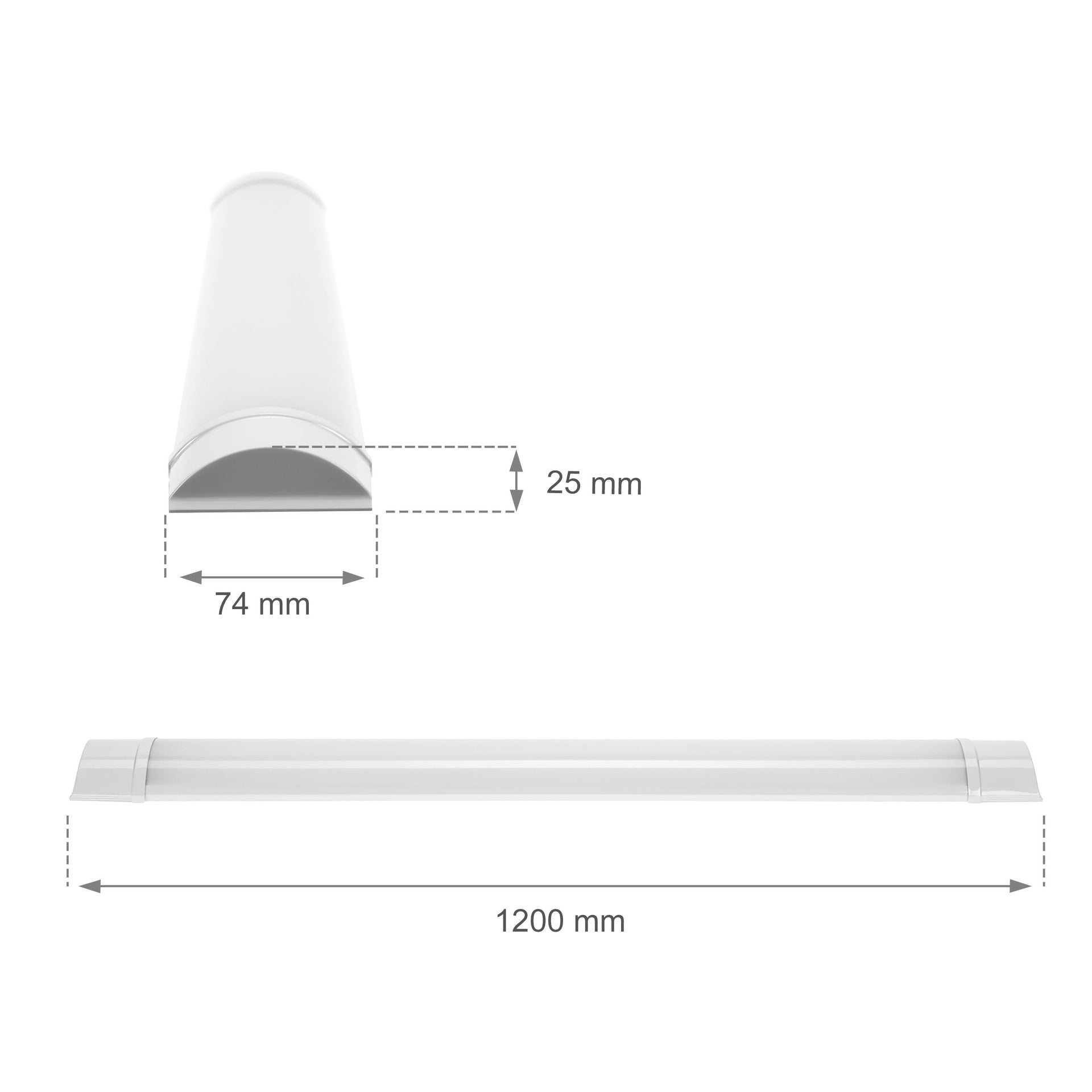 VIGA LED 32W Armatur 3000K 120 cm