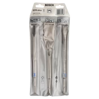 Bosch mejselsæt SDS-plus 3 stk., 0/20/40 mm