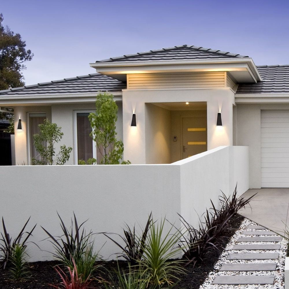 V-Tac 6W LED Udendørs Væglampe - IP65, 230V, inkl. Lyskilde (Erstatter 50W, 660lm, RA 80)