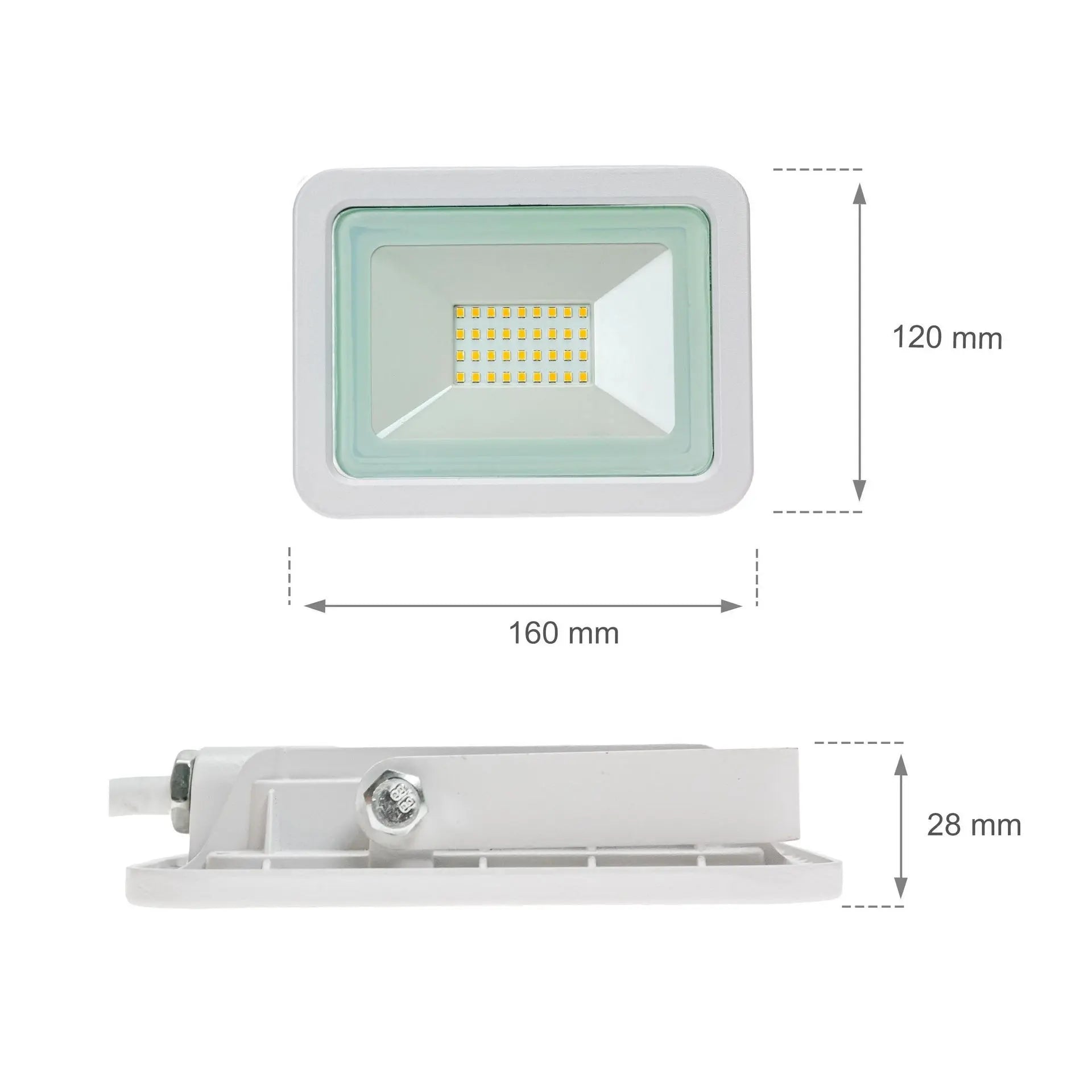 30W LED Projektør 6000K 2900 Lumen
