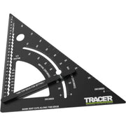 TRACER APS12 tømrervinkel med vinkelmåler, 260 mm/12"