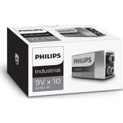 PHILIPS Industrial alkaline batteri, 9V LR03, 10 stk.