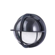 Skotlampe TOBI med halvskærm, E27, antracit