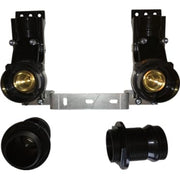 Koblingsdåse 15mm dobbelt Push rødgods