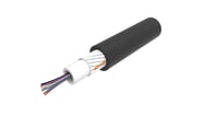Fiberkabel Uni loose tube 12xOS2 TeraSPEED G652D/G657A1 singlemode fiber inden-/udendørs Dca sort
