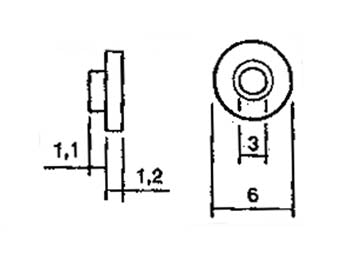 Isolations-plastikring - Til TO220