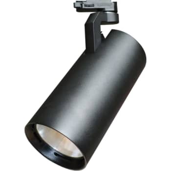 e3light Taurus LED 3F skinnespot 29W 930, 3000 lumen, 38°, sort
