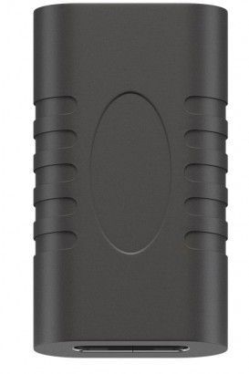 USB-C mellemled - 2 x USB-C hun, Sort